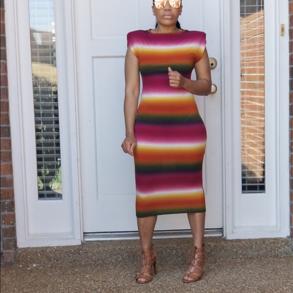 A Ray of Colour dress
